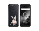 Funda Silicona Transparente para Alcatel 1S 2019 diseño Perros 06 Dibujos