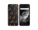 Funda Silicona Transparente para Alcatel 1S 2019 diseño Perros 09 Dibujos