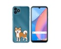 Funda Silicona Transparente para Blackview Oscal C20 / C20 Pro diseño Perros 02 Dibujos