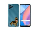 Funda Silicona Transparente para Blackview Oscal C20 / C20 Pro diseño Perros 03 Dibujos