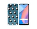 Funda Silicona Transparente para Blackview Oscal C20 / C20 Pro diseño Perros 07 Dibujos