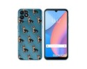 Funda Silicona Transparente para Blackview Oscal C20 / C20 Pro diseño Perros 11 Dibujos