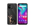 Funda Silicona Transparente para Doogee X96 / X96 Pro diseño Perros 05 Dibujos