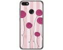 Funda Gel Tpu para Huawei Y6 Pro 2017 / P9 Lite Mini Diseño Flores Vintage Dibujos