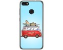 Funda Gel Tpu para Huawei Y6 Pro 2017 / P9 Lite Mini Diseño Furgoneta Dibujos