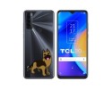 Funda Silicona Transparente para TCL 20 SE diseño Perros 03 Dibujos