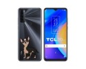 Funda Silicona Transparente para TCL 20 SE diseño Perros 05 Dibujos