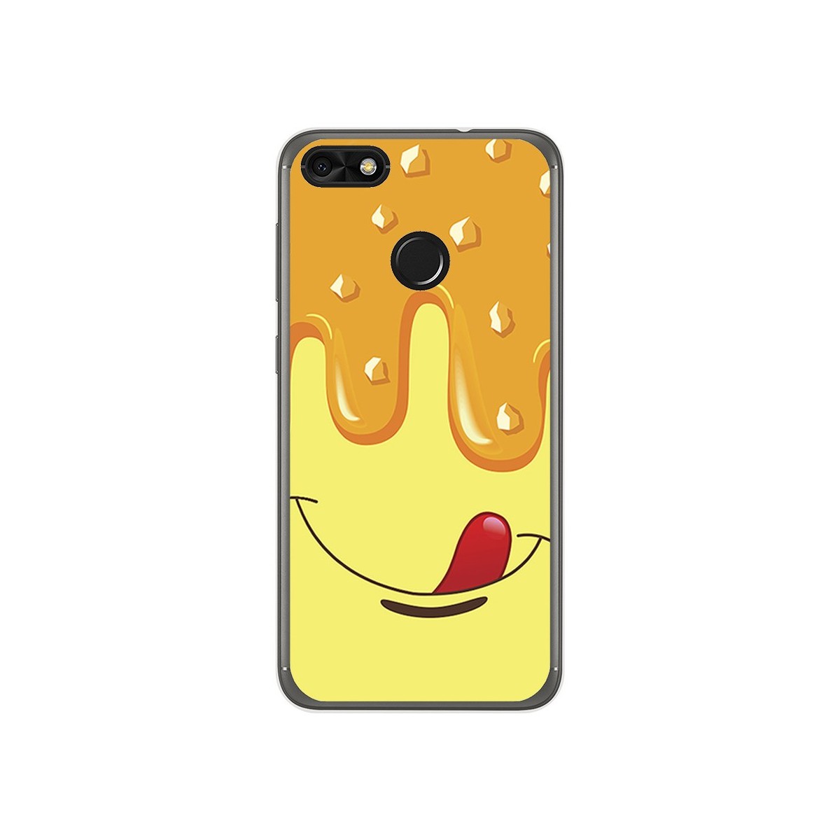 Funda Gel Tpu para Huawei Y6 Pro 2017 / P9 Lite Mini Diseño Helado Vainilla Dibujos