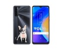 Funda Silicona Transparente para TCL 20 SE diseño Perros 06 Dibujos