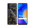 Funda Silicona Transparente para TCL 20 SE diseño Perros 09 Dibujos
