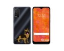 Funda Silicona Transparente para TCL 205 diseño Perros 03 Dibujos
