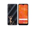 Funda Silicona Transparente para TCL 205 diseño Perros 05 Dibujos