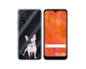 Funda Silicona Transparente para TCL 205 diseño Perros 06 Dibujos