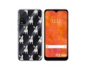 Funda Silicona Transparente para TCL 205 diseño Perros 12 Dibujos