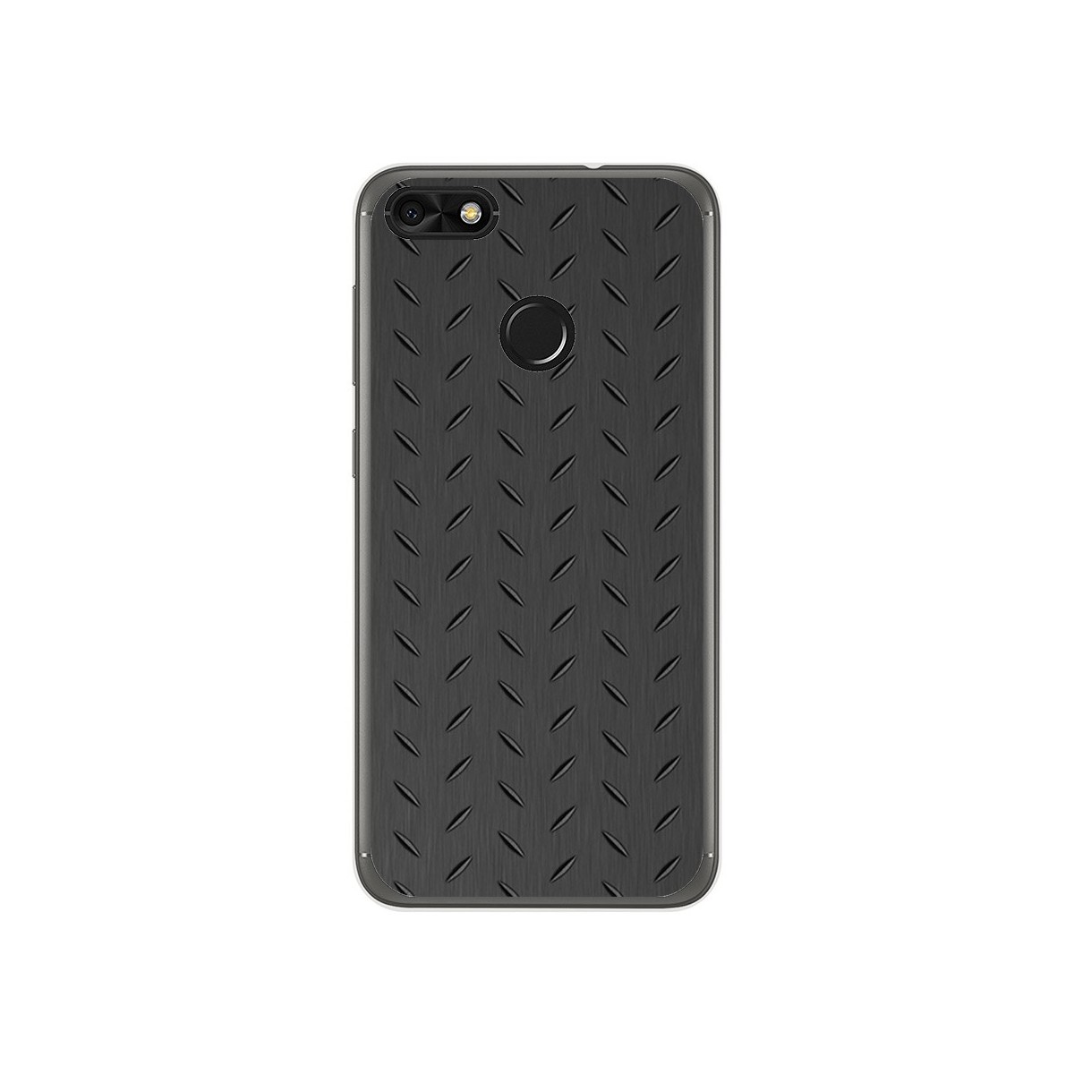 Funda Gel Tpu para Huawei Y6 Pro 2017 / P9 Lite Mini Diseño Metal Dibujos