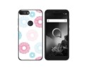Funda Silicona Transparente para Alcatel 1S 2019 diseño Flores 06 Dibujos