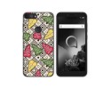 Funda Silicona Transparente para Alcatel 1S 2019 diseño Flores 11 Dibujos