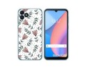 Funda Silicona Transparente para Blackview Oscal C20 / C20 Pro diseño Flores 01 Dibujos