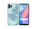 Funda Silicona Transparente para Blackview Oscal C20 / C20 Pro diseño Flores 03 Dibujos