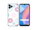 Funda Silicona Transparente para Blackview Oscal C20 / C20 Pro diseño Flores 06 Dibujos