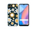 Funda Silicona Transparente para Blackview Oscal C20 / C20 Pro diseño Flores 08 Dibujos