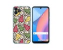 Funda Silicona Transparente para Blackview Oscal C20 / C20 Pro diseño Flores 11 Dibujos