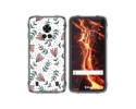 Funda Silicona Transparente para Cubot King Kong 7 diseño Flores 01 Dibujos