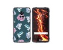 Funda Silicona Transparente para Cubot King Kong 7 diseño Flores 10 Dibujos