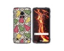 Funda Silicona Transparente para Cubot King Kong 7 diseño Flores 11 Dibujos