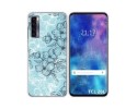 Funda Silicona Transparente para TCL 20L / 20L+ diseño Flores 03 Dibujos