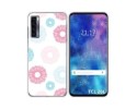 Funda Silicona Transparente para TCL 20L / 20L+ diseño Flores 06 Dibujos