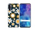 Funda Silicona Transparente para TCL 20L / 20L+ diseño Flores 08 Dibujos