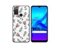 Funda Silicona Transparente para TCL 20Y diseño Flores 01 Dibujos
