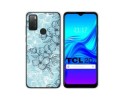 Funda Silicona Transparente para TCL 20Y diseño Flores 03 Dibujos