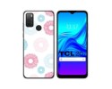 Funda Silicona Transparente para TCL 20Y diseño Flores 06 Dibujos