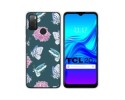 Funda Silicona Transparente para TCL 20Y diseño Flores 10 Dibujos