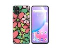 Funda Silicona Transparente para Umidigi A11 Pro Max diseño Flores 02 Dibujos