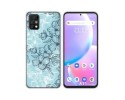 Funda Silicona Transparente para Umidigi A11 Pro Max diseño Flores 03 Dibujos