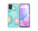 Funda Silicona Transparente para Umidigi A11 Pro Max diseño Flores 05 Dibujos