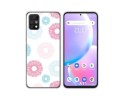 Funda Silicona Transparente para Umidigi A11 Pro Max diseño Flores 06 Dibujos