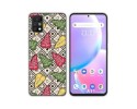 Funda Silicona Transparente para Umidigi A11 Pro Max diseño Flores 11 Dibujos