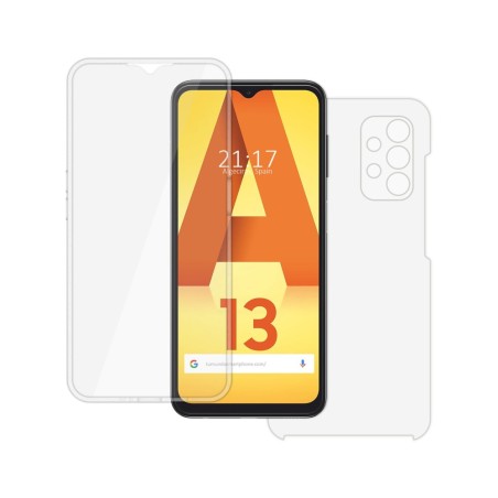 Funda Doble Transparente Pc + Tpu Full Body 360 para Samsung Galaxy A13 4G