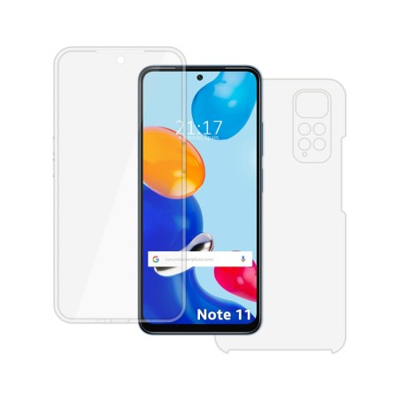 Funda Doble Transparente Pc + Tpu Full Body 360 para Xiaomi Redmi Note 11 / 11s