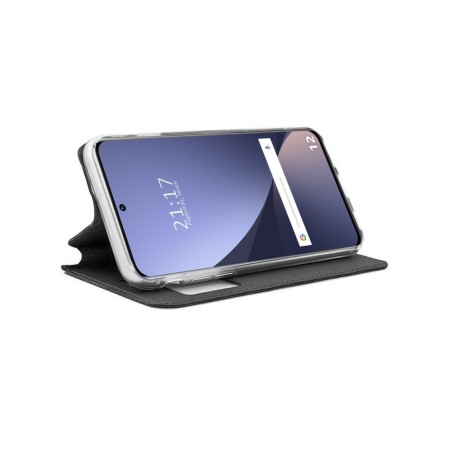 Funda Libro Soporte con Ventana para Xiaomi 12 / 12X 5G color Negra