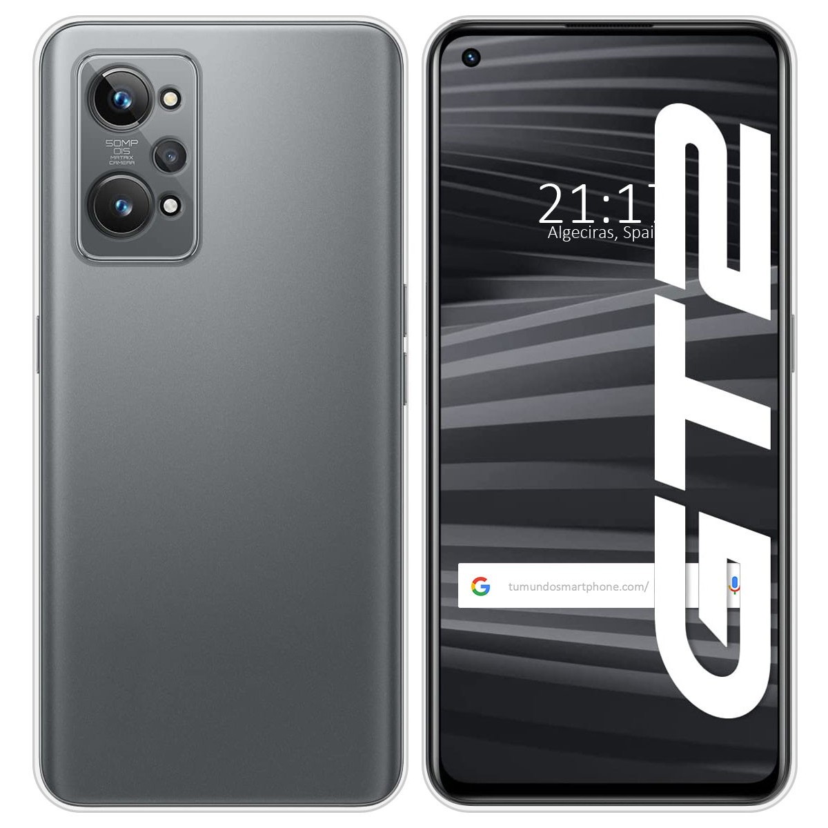 Funda Silicona Gel TPU Transparente para Realme GT 2 5G
