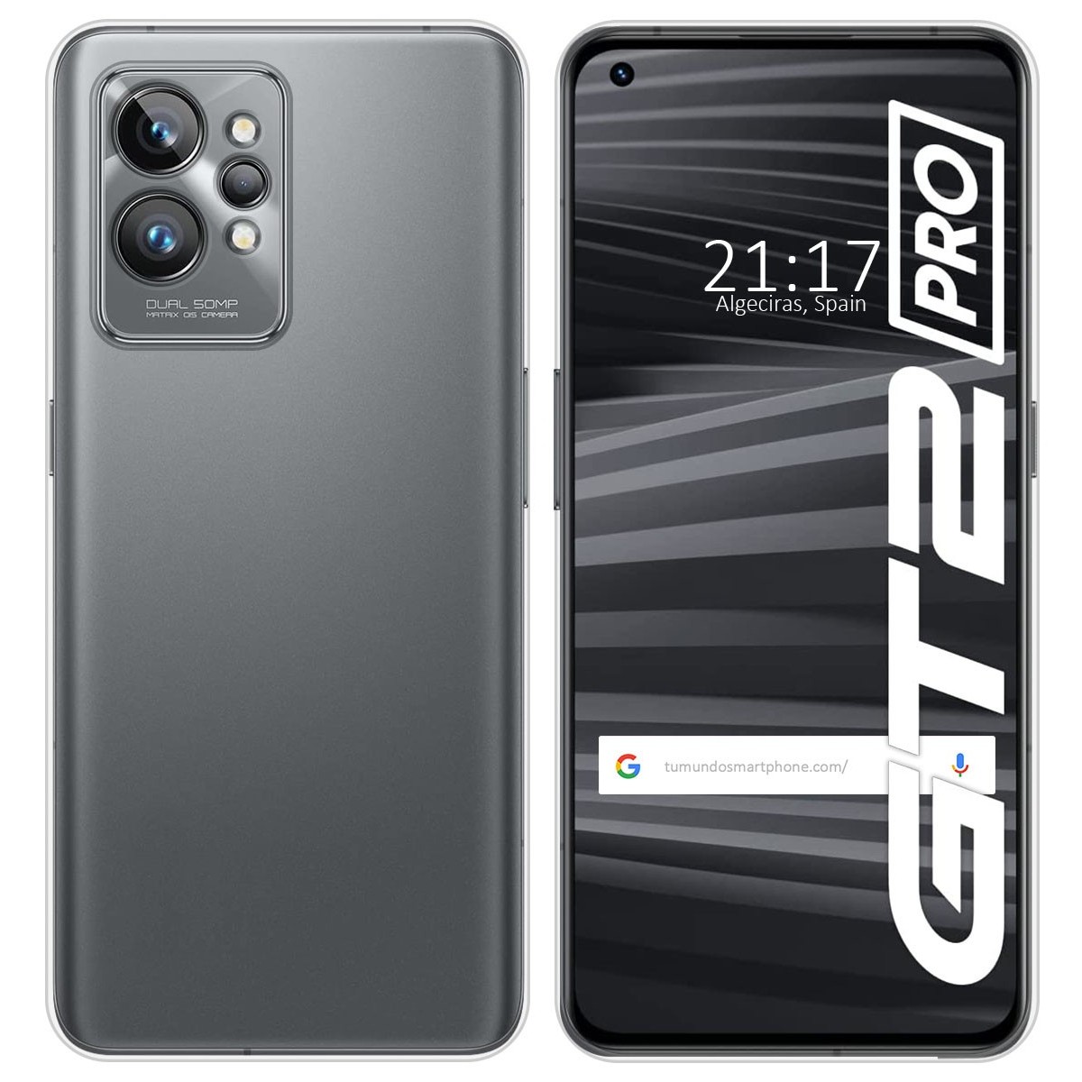 Funda Silicona Gel TPU Transparente para Realme GT 2 Pro 5G