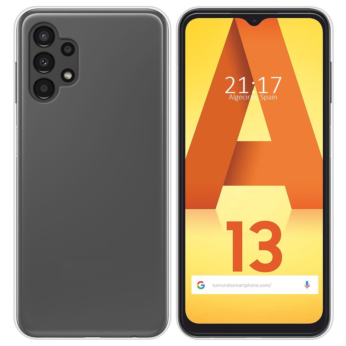 Funda Silicona Gel TPU Transparente para Samsung Galaxy A13 4G
