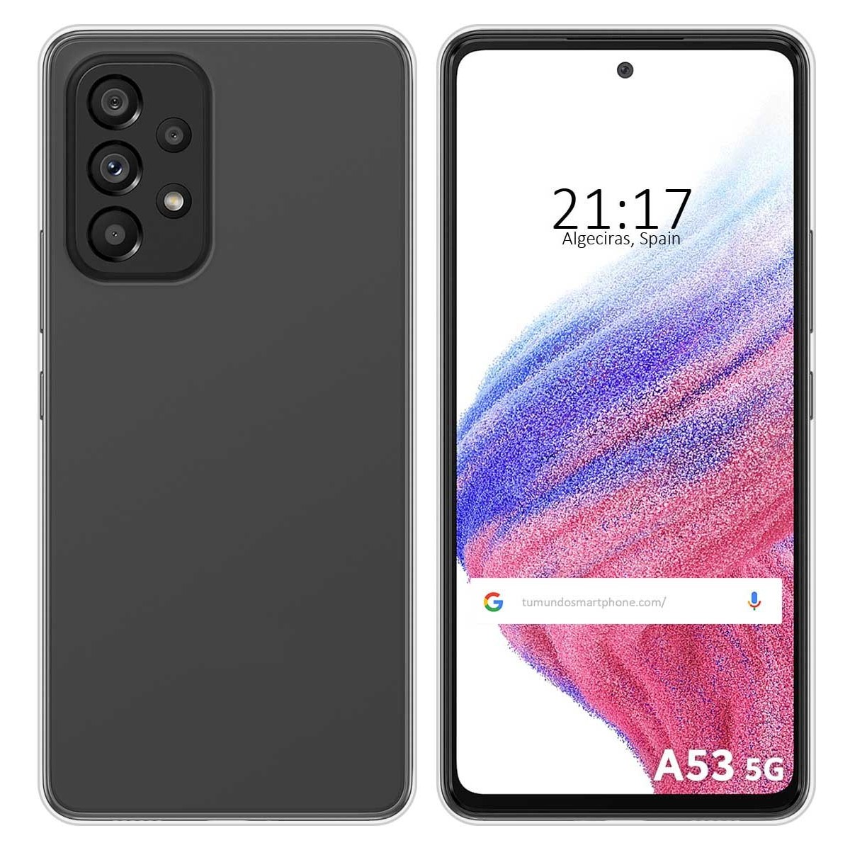 Funda Silicona Gel TPU Transparente para Samsung Galaxy A53 5G