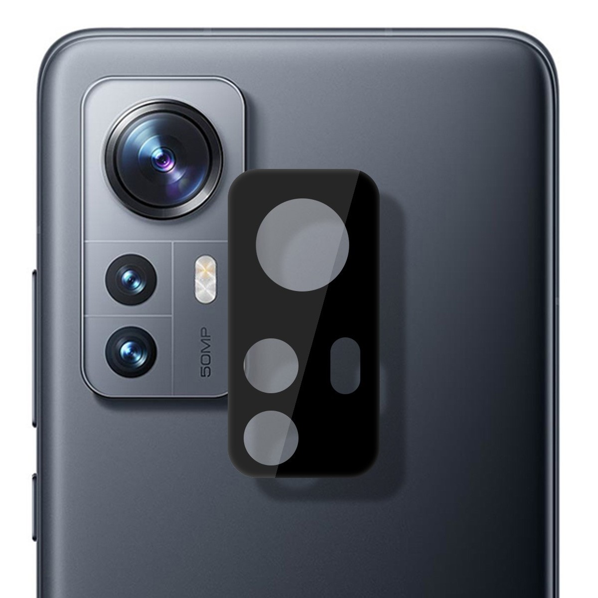 Protector Cristal Templado Cámara Trasera para Xiaomi 12 / 12X 5G Vidrio