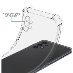 Funda Silicona Antigolpes Transparente para Samsung Galaxy A13 4G 2